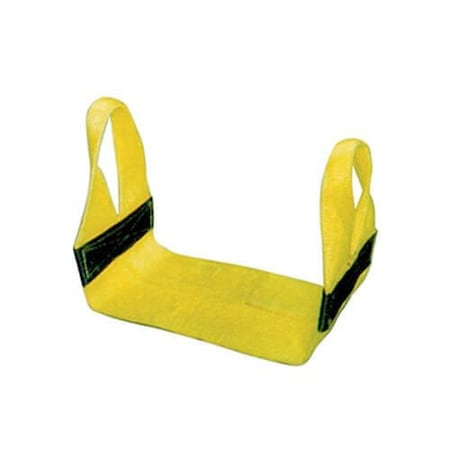 Hsi Nylon Slng, Continuous Eye Wide Lift, One Ply, 24 in Web Width, 10ft L, 52,000lb WL1-824N-10